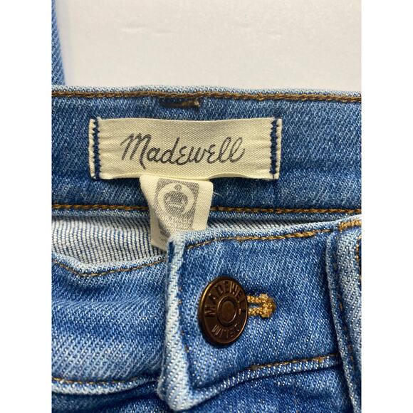 Madewell Stove Pipe Light Wash Denim Jean Women's Size 26 - Picture 5 of 11